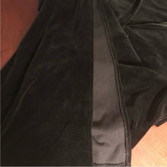 Valerie Stevens Black Velvet Robe size L - Picture 4 of 6